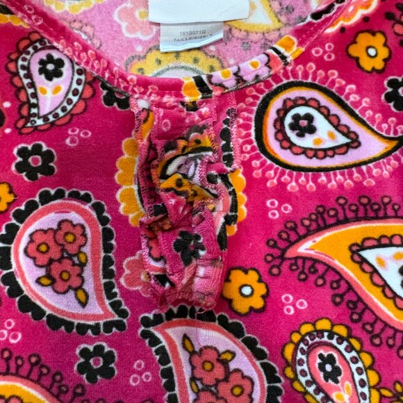 Dora the Explorer Y2K 2000s Long Sleeved Nickelodeon Size 5 Girls Pink Paisley - Picture 6 of 9